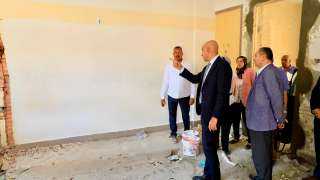 وزير التعليم يتفقد أعمال التجهيزات لتحويل مدرستين بغمرة والقصر العيني إلى مدارس مصرية يابانية