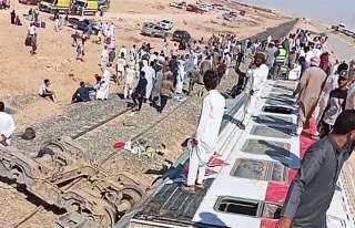 الصحة: ارتفاع أعداد مصابي حادث قطار مطروح إلى 94 مصابًا