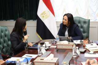 وزيرة التضامن تلتقي الممثلة المقيمة الجديدة لبرنامج الأمم المتحدة الإنمائي في مصر