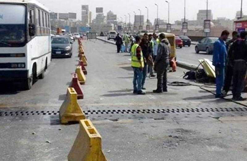 تحويلات مرورية لتنفيذ أعمال إنشائية خاصة بمشروع المونوريل بالجيزة