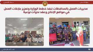أبرز أنشطة وزارة العمل خلال أسبوع