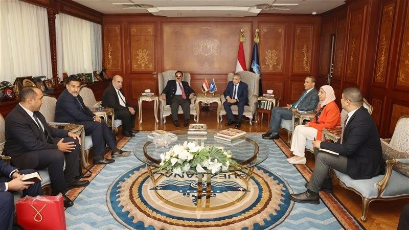 الفريق أسامة ربيع يبحث سبل عقد شراكة ثلاثية للتعاون في مجال الأمن الغذائي ضمن المشروعات التنموية لقناة السويس