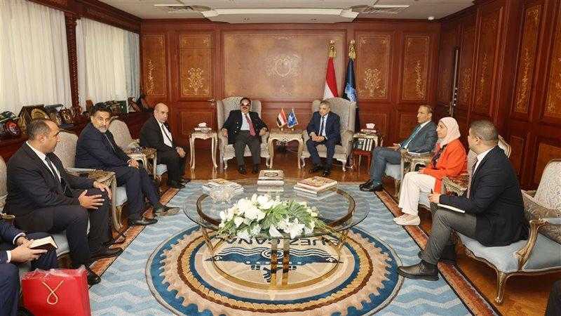الفريق أسامة ربيع يبحث سبل عقد شراكة ثلاثية للتعاون في مجال الأمن الغذائي ضمن المشروعات التنموية لقناة السويس