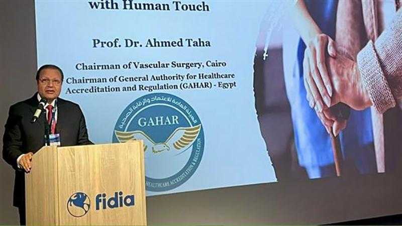 رئيس الاعتماد والرقابة الصحية يستعرض التجربة المصرية الرائدة في إدارة الجروح والقرح المزمنة والحادة