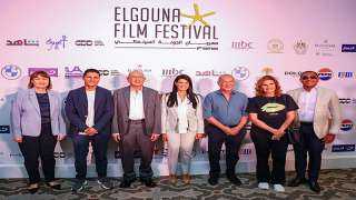 وزيرة التخطيط تشارك في المؤتمر الصحفي لمهرجان الجونة السينمائي في دورته الثامنة