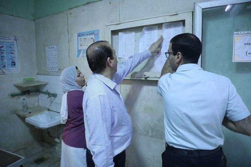 نائب وزير الصحة يوجه باستبعاد مدير مناوب بمستشفى قطور المركزي بالغربية لتغيبه عن العمل