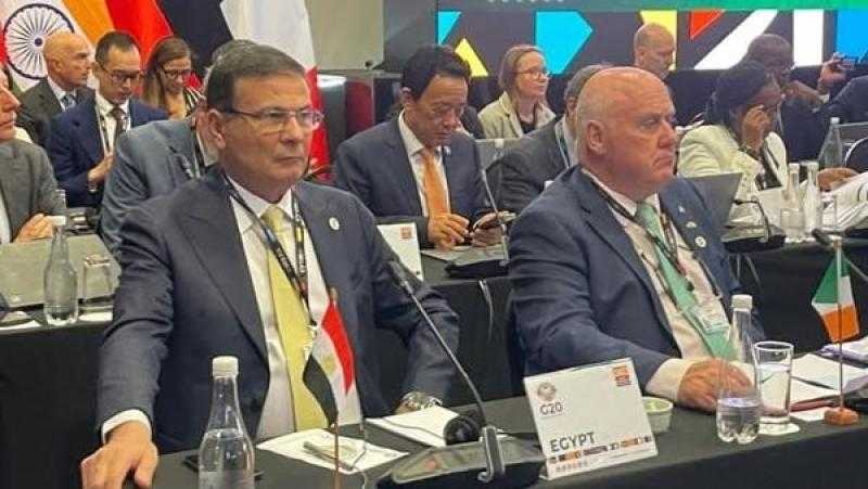 وزير الزراعة: مصر ملتزمة بالمبادئ التي أقرها وزراء مجموعة العشرين لتعزيز الاستدامة وتشجيع الابتكار