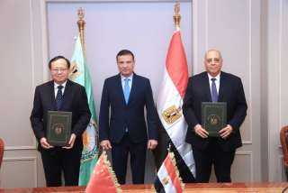وزير الزراعة يشهد توقيع بروتوكول تعاون بين ”بحوث الصحراء” و”الأكاديمية الصينية للعلوم” لتبادل الخبرات وتدريب الكوادر الأفريقية