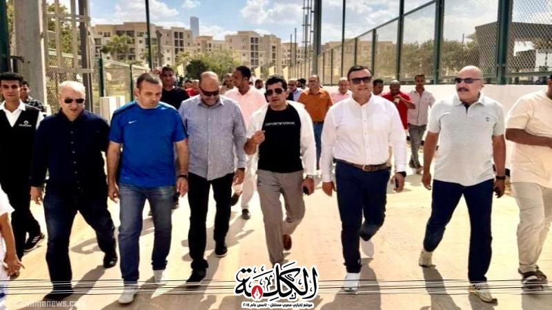 وزراء الشباب والرياضة والإسكان والعمل يتفقدون نادي النادي بالعاصمة الإدارية الجديدة قبل افتتاحه الرسمي