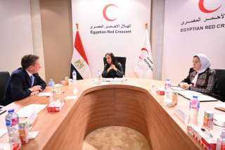 وزيرة التضامن الاجتماعي تستقبل وكيل الأمين العام للأمم المتحدة للشئون الإنسانية