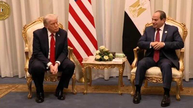 ترامب: أتمنى انضمام الرئيس السيسي إلى مجلس السلام لإدارة غزة