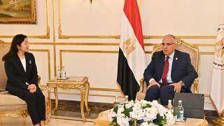 سويلم يلتقي الممثل المقيم لبرنامج الأمم المتحدة الإنمائي في مصر ضمن فعاليات ”أسبوع القاهرة الثامن للمياه”