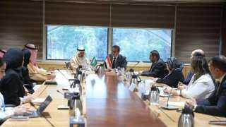 نائب رئيس مجلس الوزراء يبحث مع وزير الصحة السعودي تعزيز التعاون الصحي المشترك وتوطين الصناعات الدوائية