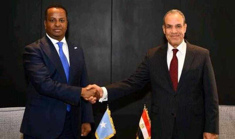 وزير الخارجية يبحث مع نظيره الصومالي تعزيز الشراكة الاستراتيجية بين البلدين