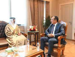 وزير قطاع الأعمال يستقبل سفير الإمارات الجديد بالقاهرة ويؤكد عمق العلاقات الأخوية والاقتصادية بين البلدين