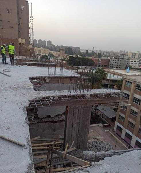 وزيرة التنمية: إزالة عدد من الأدوار المخالفة لتراخيص البناء في بعض العقارات بحي الزيتون بالقاهرة