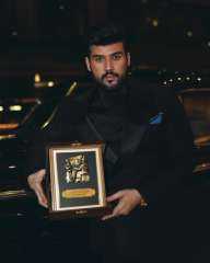 بعد تكريمه في ملتقى بغداد .. محمد الأمير... بعد تكريمه في ملتقى بغداد .. محمد الأمير ينتظر عرض مسلسل ”نزيف”