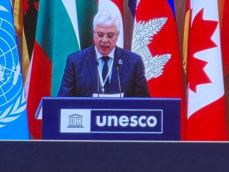 وزير التعليم العالي يلقي كلمة مصر في الدورة (43) للمؤتمر العام لليونسكو