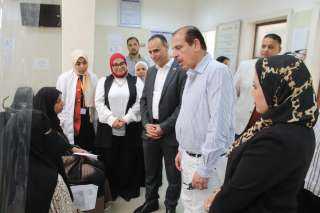 نائب وزير الصحة يرصد ملاحظات في منشآت صحية... نائب وزير الصحة يرصد ملاحظات في منشآت صحية ببني سويف ويحدد مهلة 30 يومًا لتلافيها