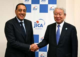 رئيس الوزراء يلتقي رئيس الوكالة اليابانية للتعاون الدولي... رئيس الوزراء يلتقي رئيس الوكالة اليابانية للتعاون الدولي ”الجايكا”