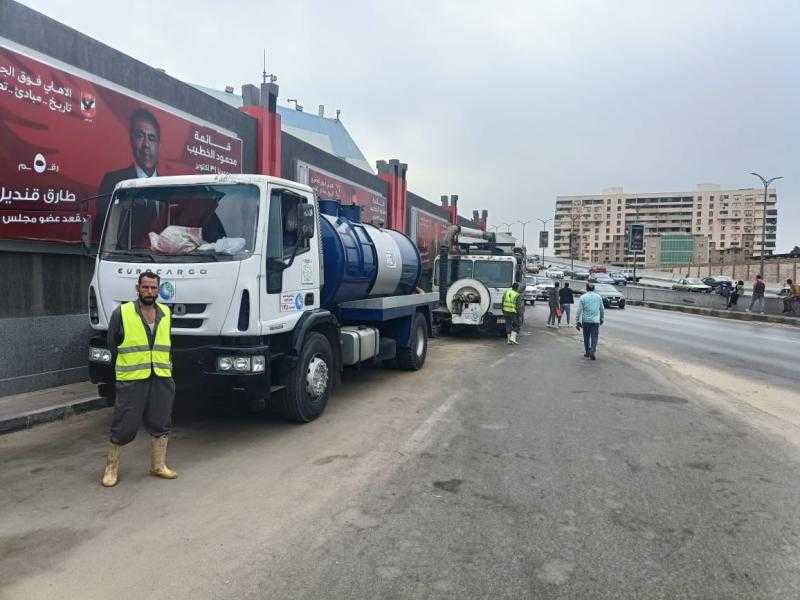 شركة الصرف الصحى بالقاهرة الكبرى ترفع درجة الاستعداد تحسبا لسقوط أمطار
