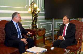 وزير الخارجية يستقبل وزير البترول والثروة المعدنية وزير الخارجية يستقبل وزير البترول والثروة المعدنية
