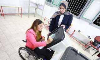 المشرف العام على ”القومي للأشخاص ذوي الإعاقة” تدلي بصوتها في انتخابات مجلس النواب 2025