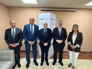 وزير الطيران المدني يعقد لقاءات ثنائية مع عدد  من وزراء ورؤساء هيئات الطيران المدني لتعزيز التعاون الدولي على هامش مؤتمر ICAN 2025 بالدومينيكان