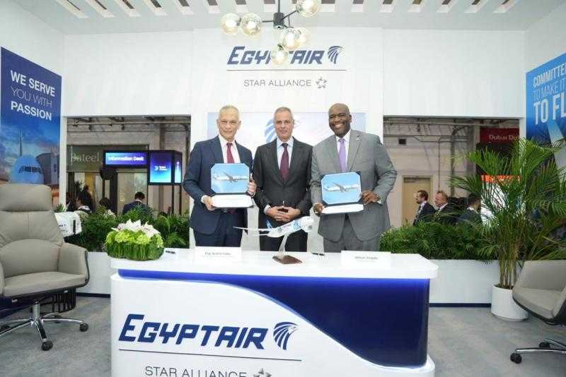 اتفاقية تعاون بين مصر للطيران للصيانة وبوينج لتوفير قطع غيار الطائرات   ضمن فعاليات معرض دبي للطيران 2025