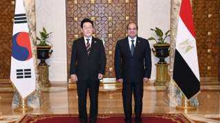 الرئيس السيسى: يسعدني زيارة كوريا الجنوبية بعد تسع سنوات من الزيارة الأولى