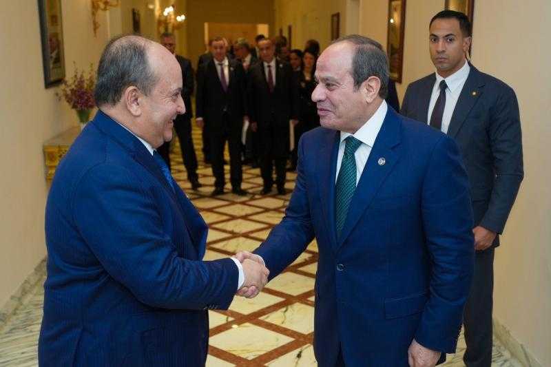 الرئيس السيسي يستقبل الرئيس التنفيذي لشركة ”إيني” الإيطالية