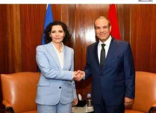 وزير الخارجية يلتقي مع مفوضة الاتحاد الأوروبى لإدارة... وزير الخارجية يلتقي مع مفوضة الاتحاد الأوروبى لإدارة الأزمات