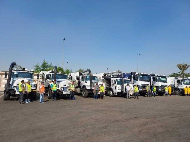 استعدادات مكثفة بمطار القاهرة لموسم الشتاء والتقلبات الجوية