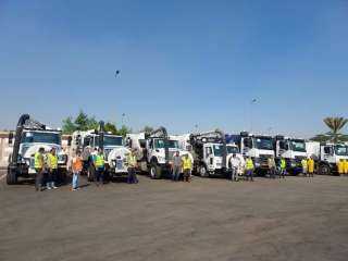 استعدادات مكثفة بمطار القاهرة لموسم الشتاء والتقلبات الجوية استعدادات مكثفة بمطار القاهرة لموسم الشتاء والتقلبات الجوية