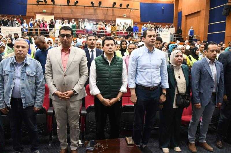 وزير الرياضة يشهد ملتقى القوى الشبابية بالأقصر ويؤكد: شباب مصر هم شريك الدولة في البناء