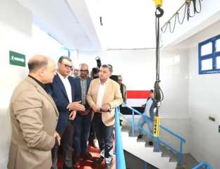 وزير الإسكان ومحافظ كفر الشيخ يفتتحان محطة مياة... وزير الإسكان ومحافظ كفر الشيخ يفتتحان محطة مياة شرب دقميرة بطاقة ١٠ آلاف م٣ يوميًا
